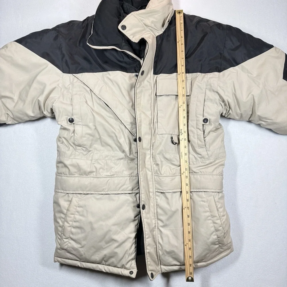 Bear Force Reversible Parka Mens M Insulated Winter Coat Utility‎ Colorblock